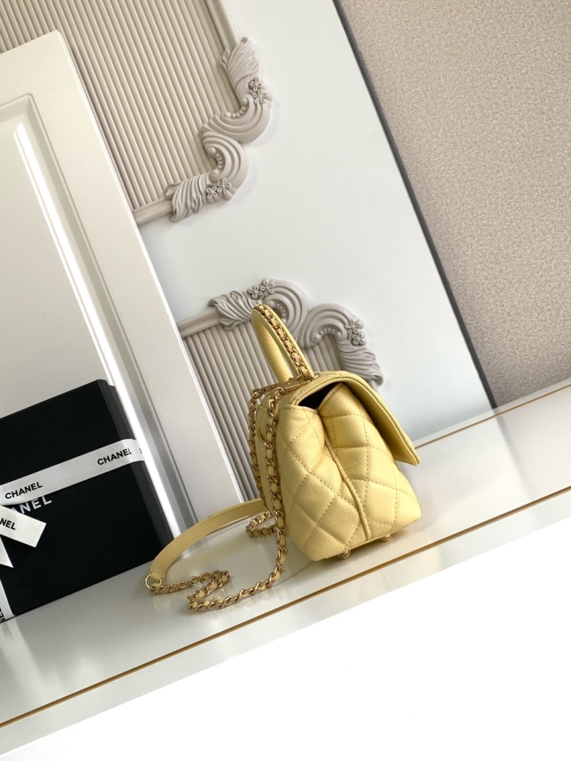 Ch**el top handle bags